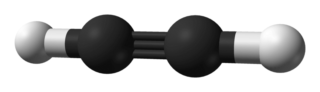 Molécula de Acetileno.