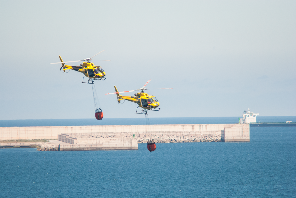 BOMBEROS DE ASTURIAS; EUROCOPTERS B 12 Y EC 135.