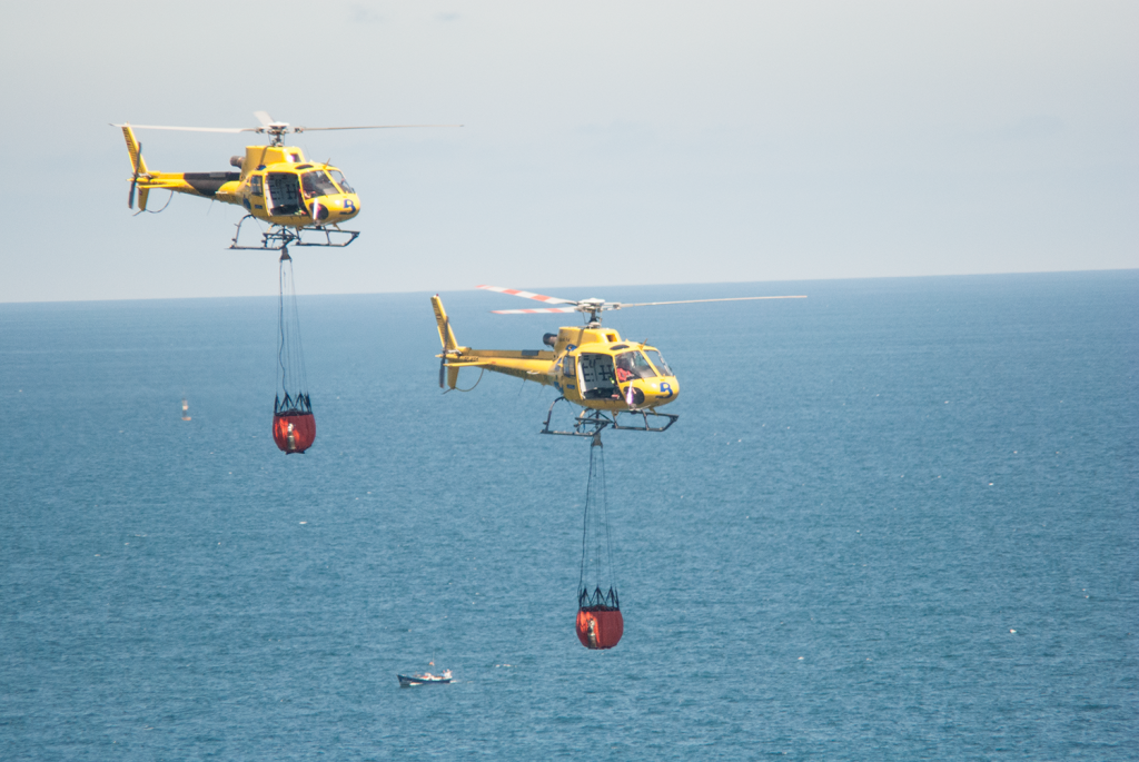 BOMBEROS DE ASTURIAS; EUROCOPTERS B 12 Y EC 135.
