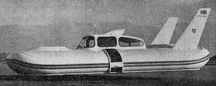 Cushioncraft CC-2. Fuente: New Scientist 21 de marzo, 1963.